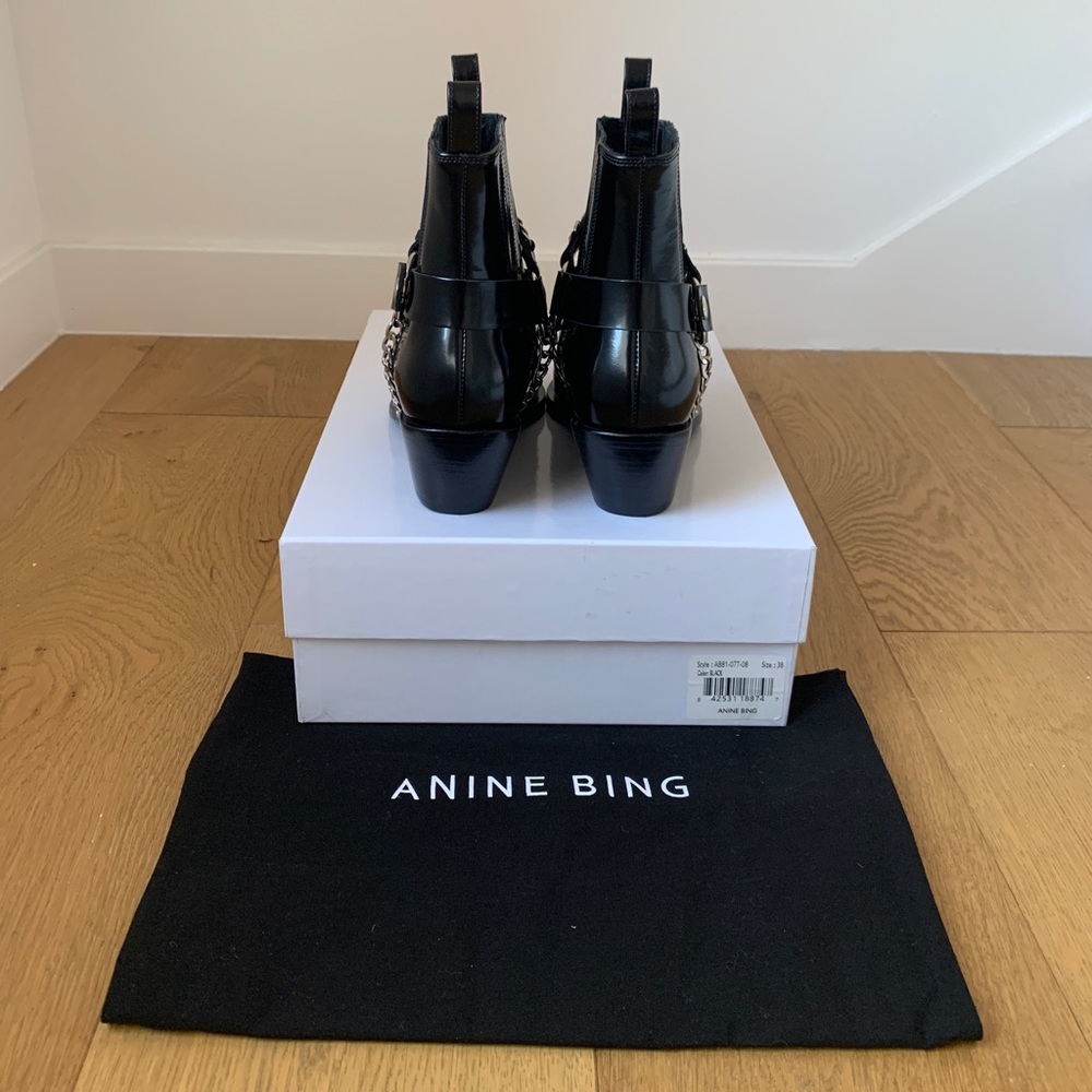 ❌[SOLD]❌Anine Bing Harris Boots || Black - Picture 5 of 8